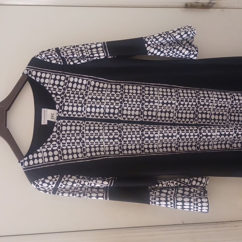 Susan Graver 3/4 sleeve dress